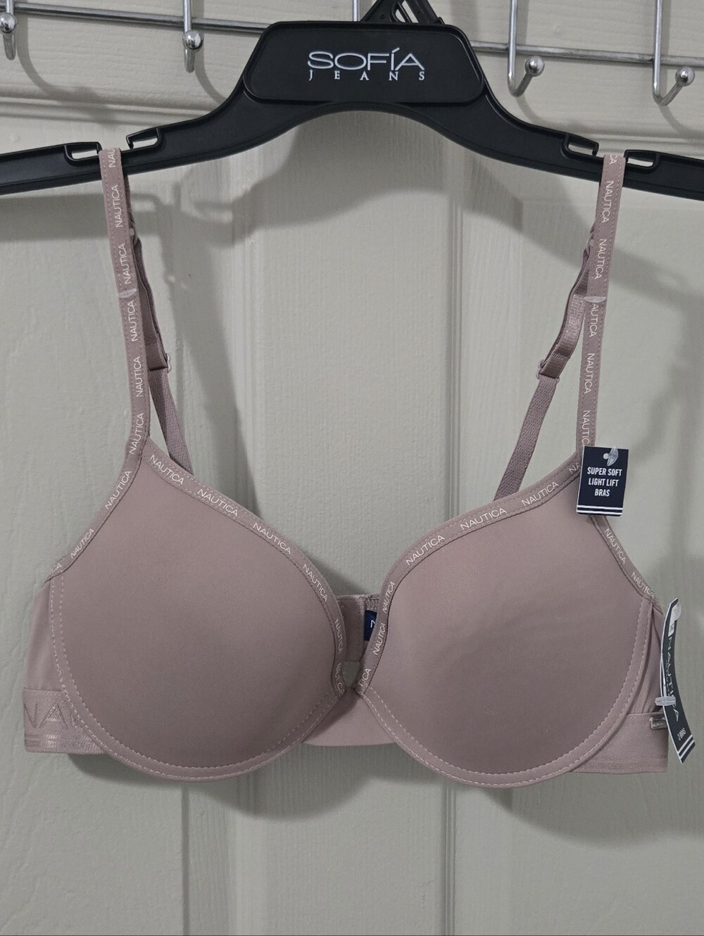2 Types of Nautica NWT 36C Bras - Dusty Mauve & Black
